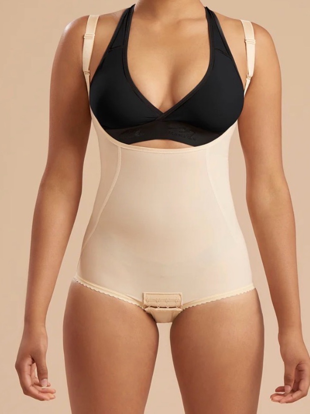 Marena Recovery High-Back Compression Girdle - Beige